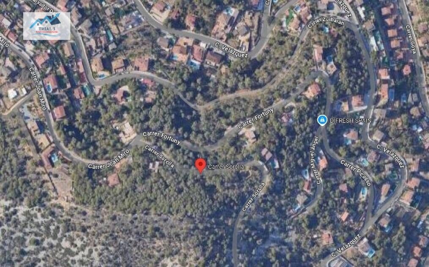  till salu tomt Urbanitzacio Corral D'en Tort Garraf 2