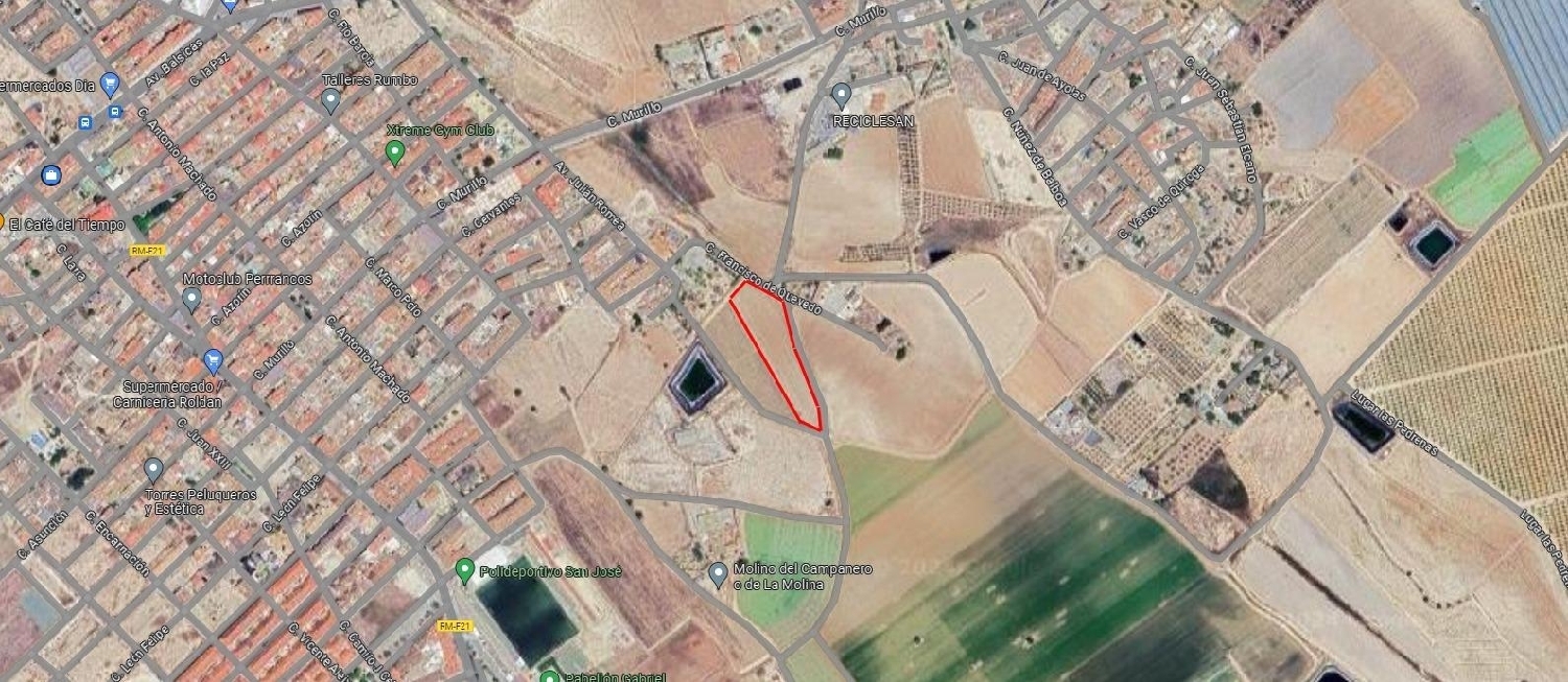  till salu tomt Lo Ferro Mar Menor 1