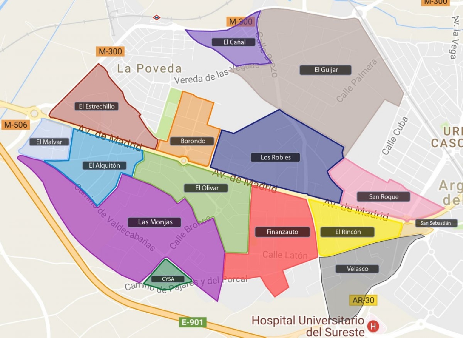  till salu tomt Los Villares Cuenca Del Henares 1