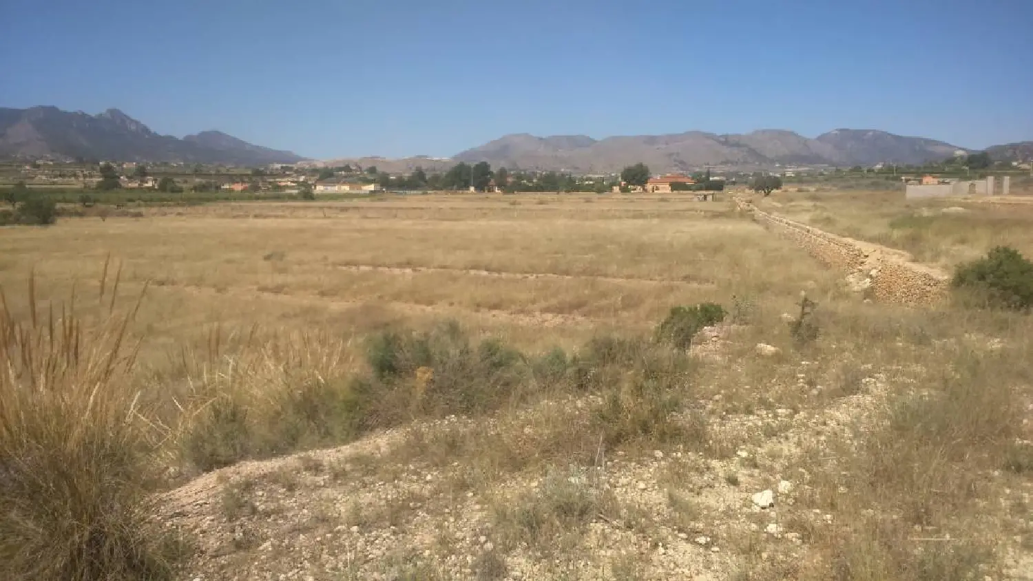 till salu tomt El Derramao Vinalopó Mitjà 2