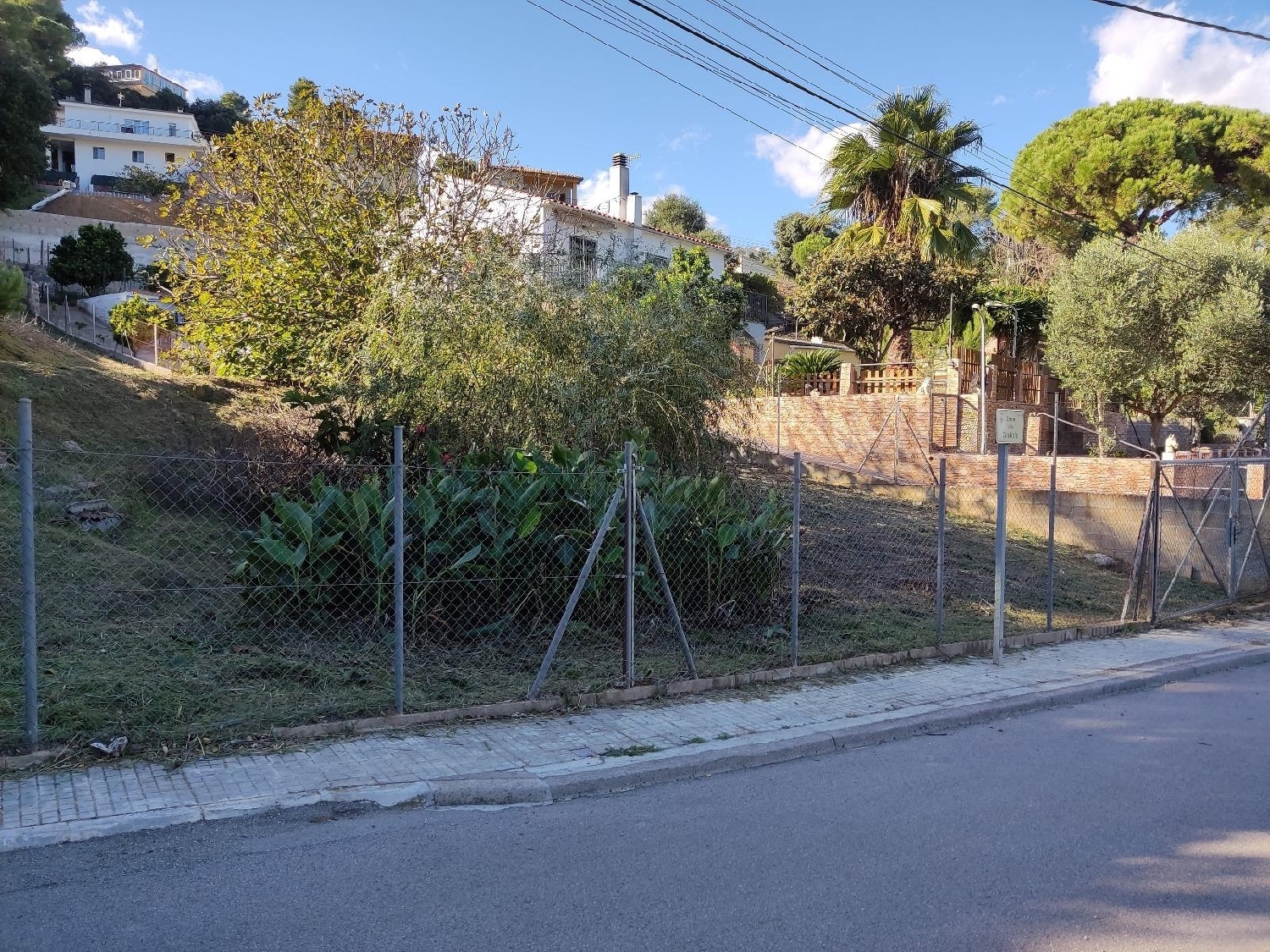till salu tomt Mas Carbo Maresme 3