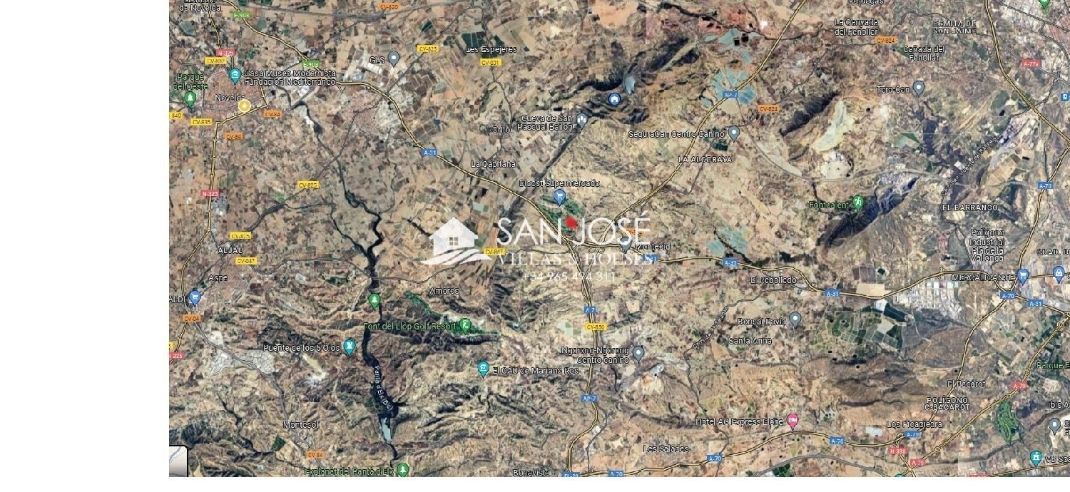 till salu tomt Monforte Del Cid Vinalopó Mitjà 3