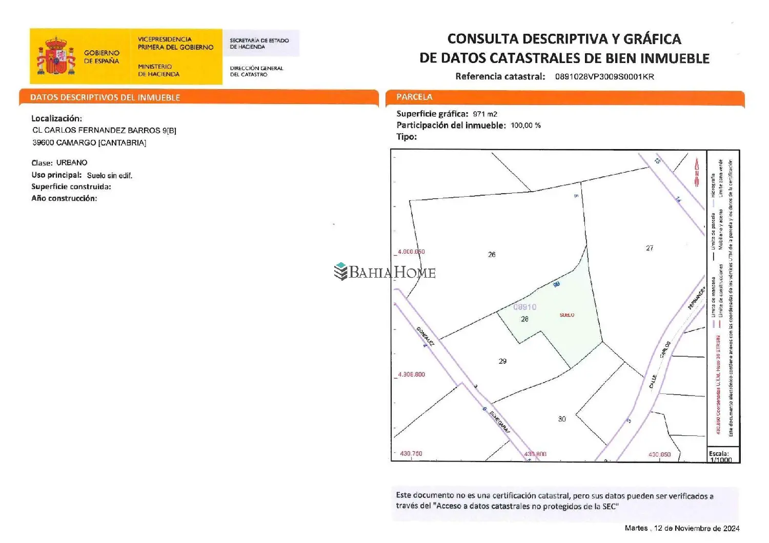  till salu tomt Revilla Comarca De Santander 7