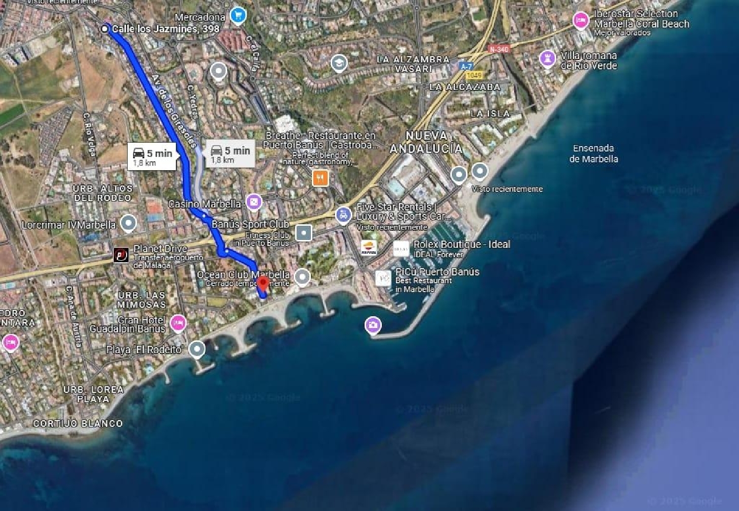  till salu tomt Nueva Andalucía Costa Del Sol Occidental 1