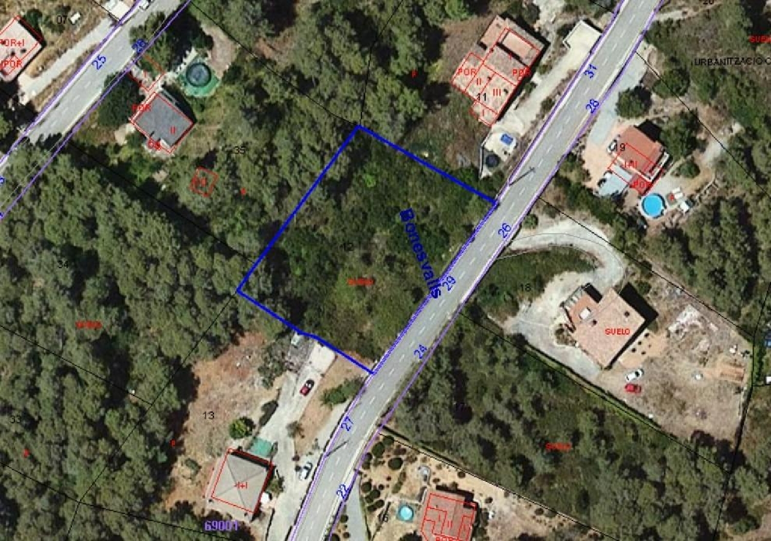  till salu tomt Olesa De Bonesvalls Alt Penedès 1