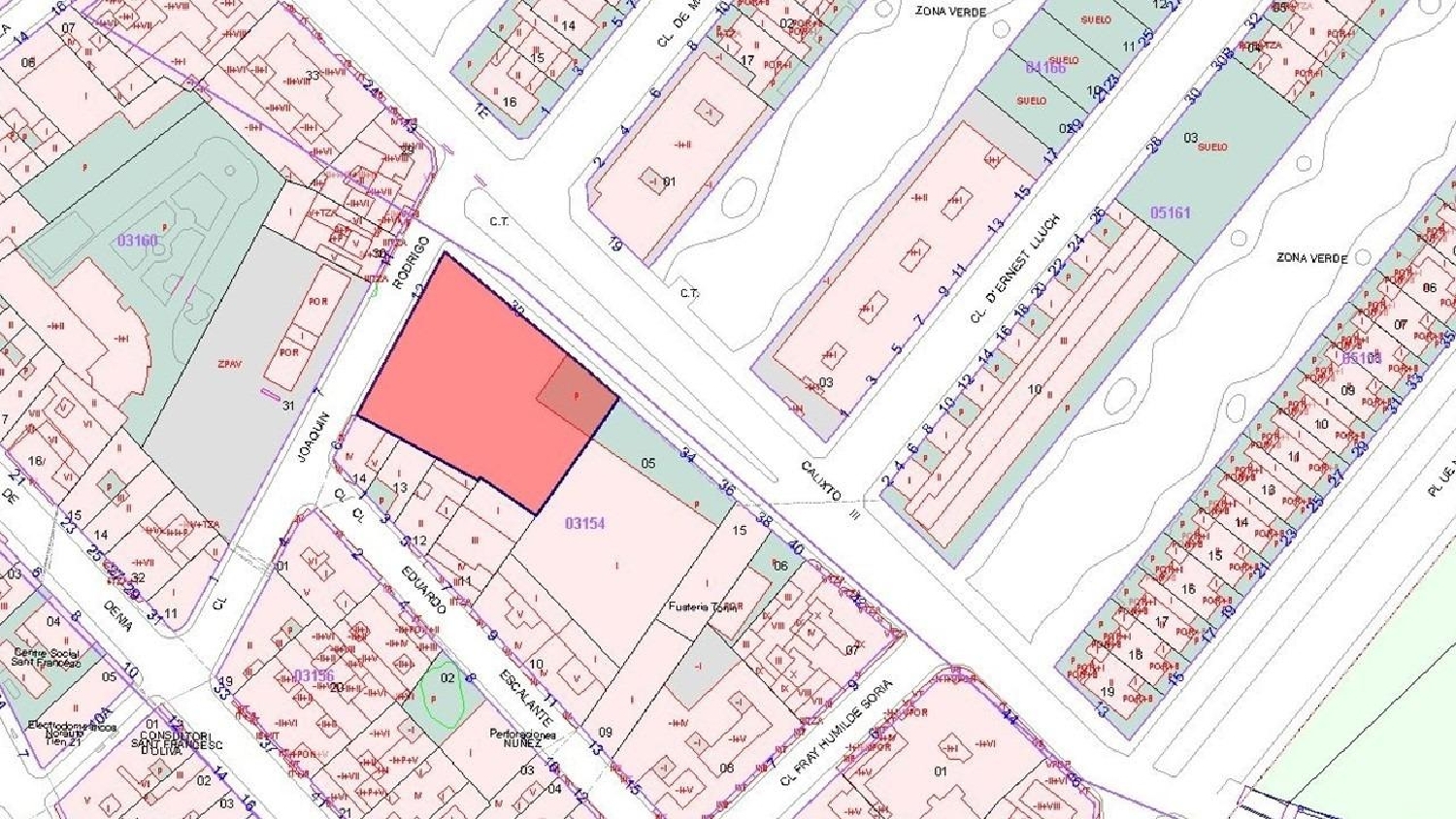 for sale plot Oliva Safor 3