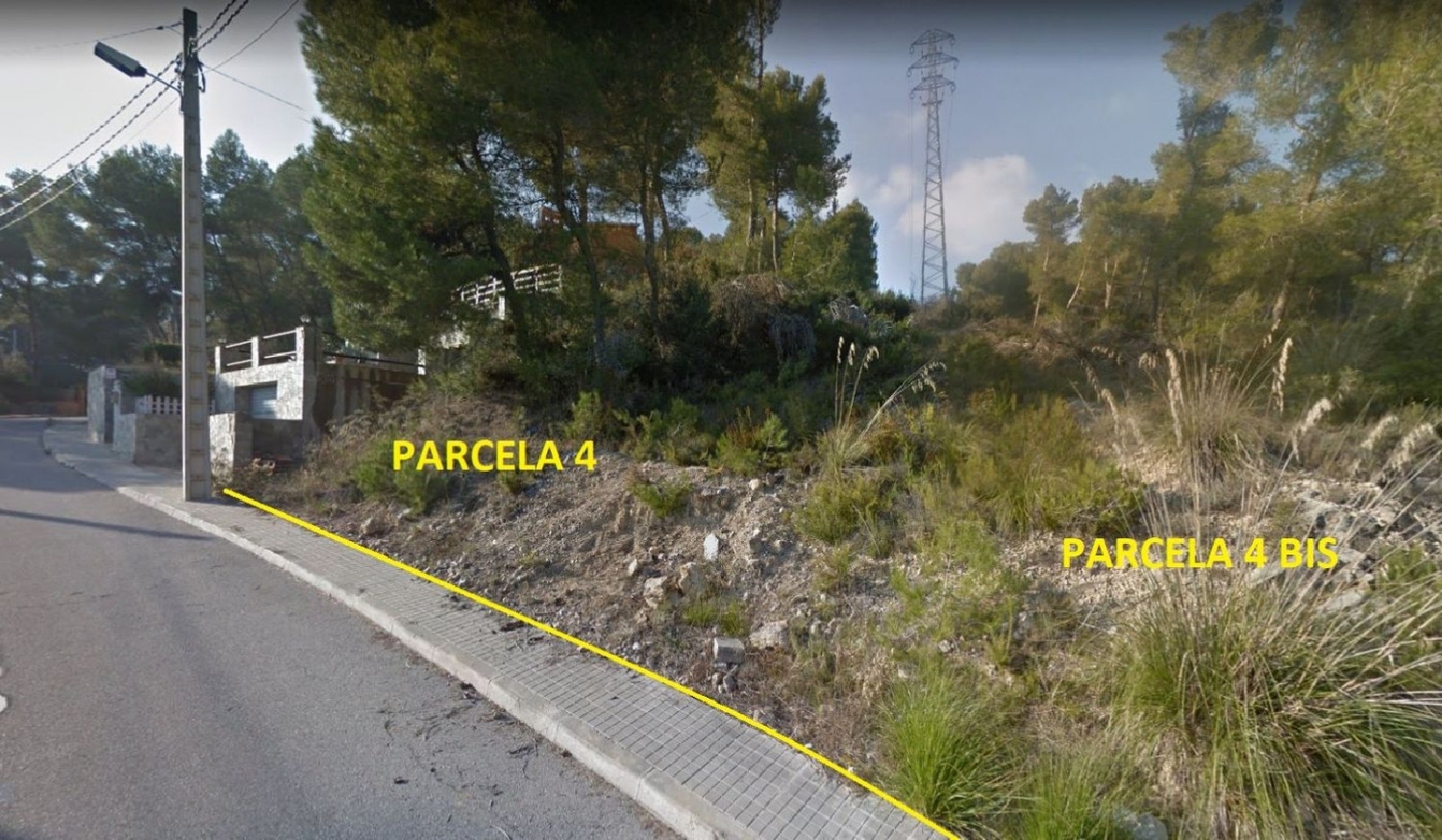 till salu tomt Olivella Garraf 3