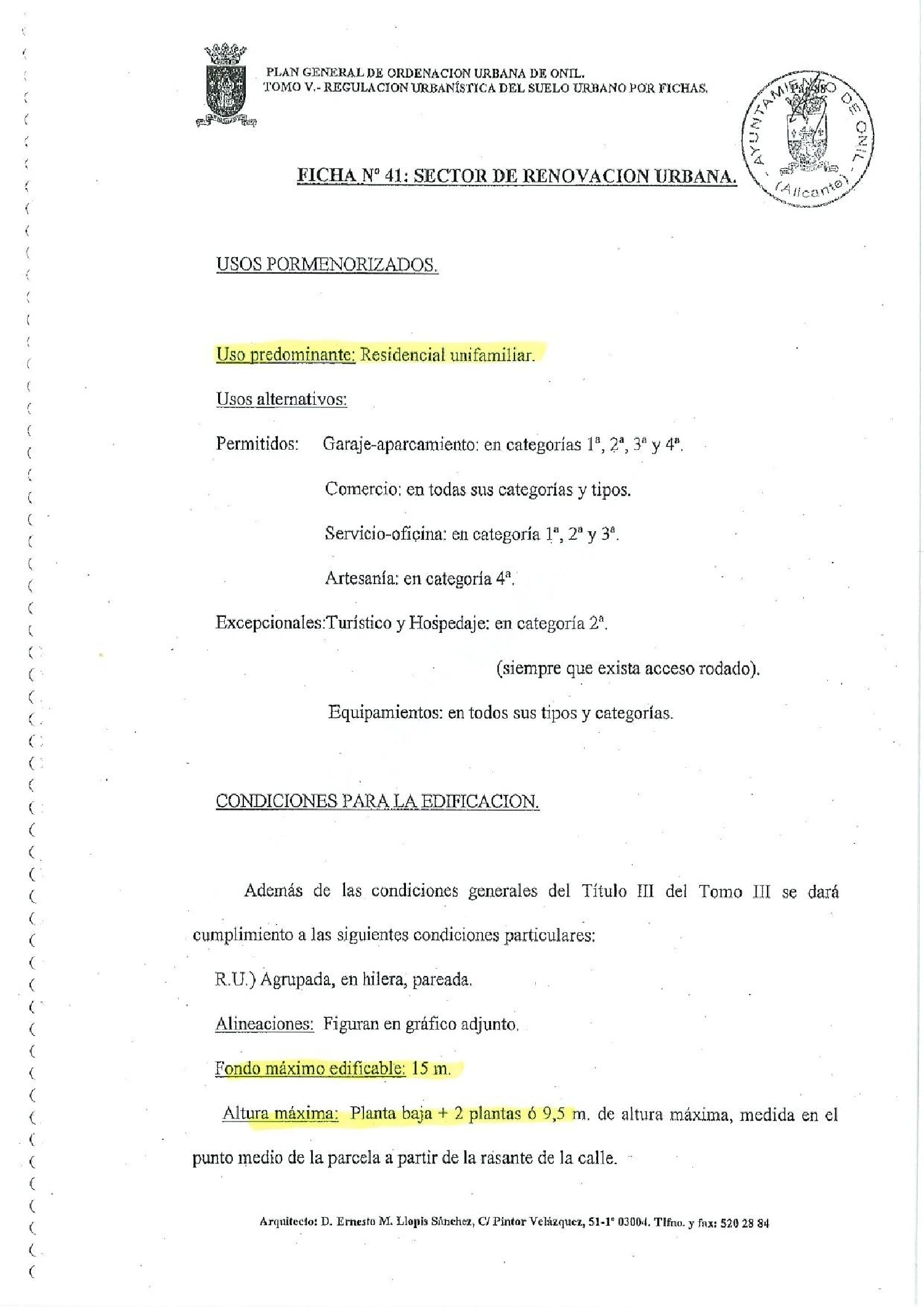  till salu tomt Onil Alcoia 5