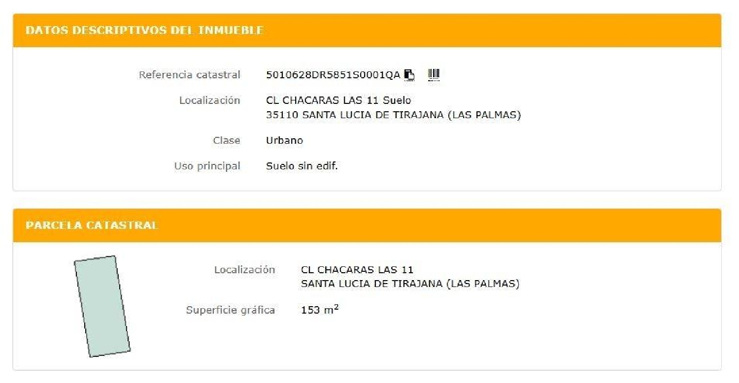  till salu tomt Orilla Baja Área Sur 7