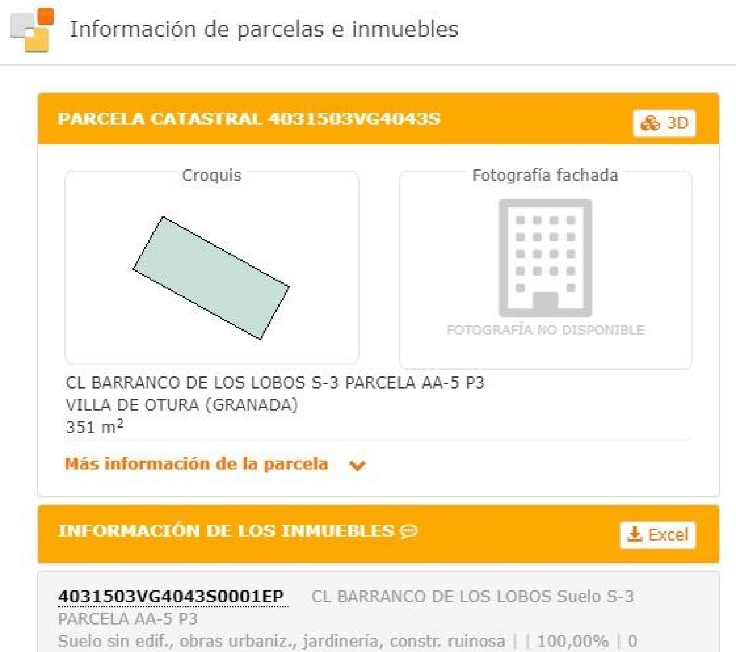  till salu tomt Otura Vega De Granada 4