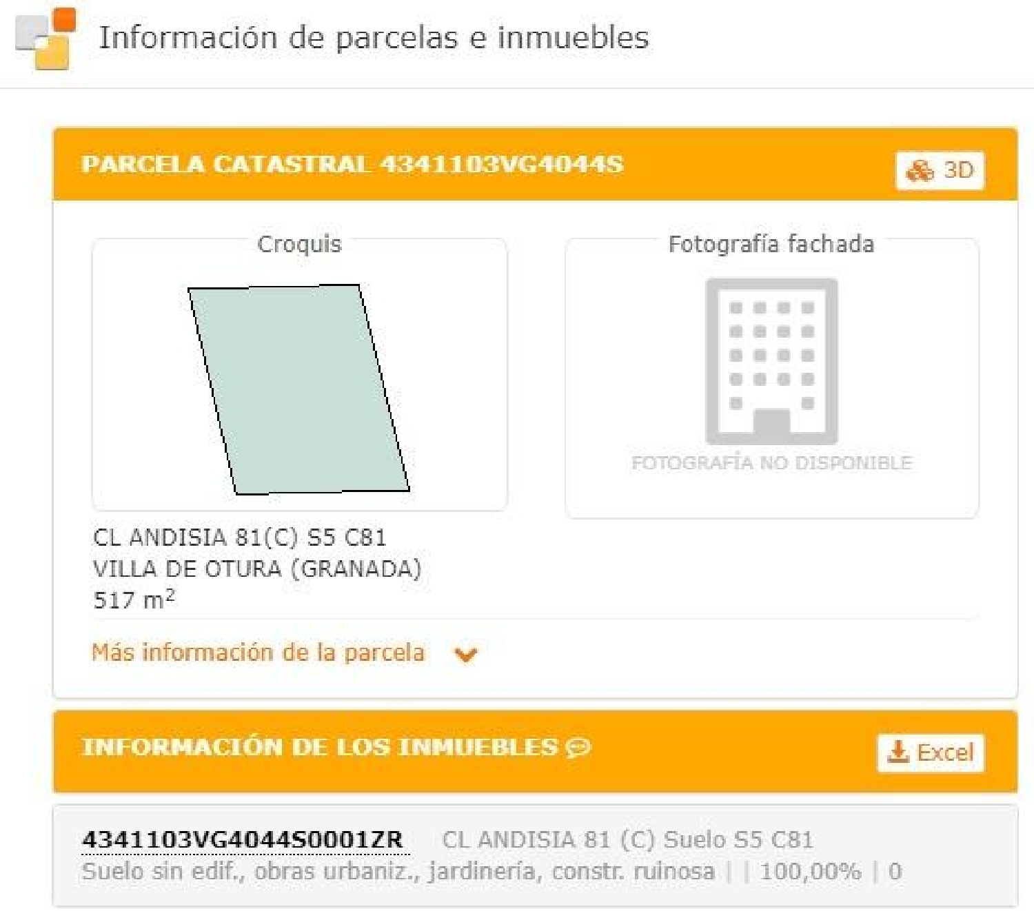  till salu tomt Otura Vega De Granada 4