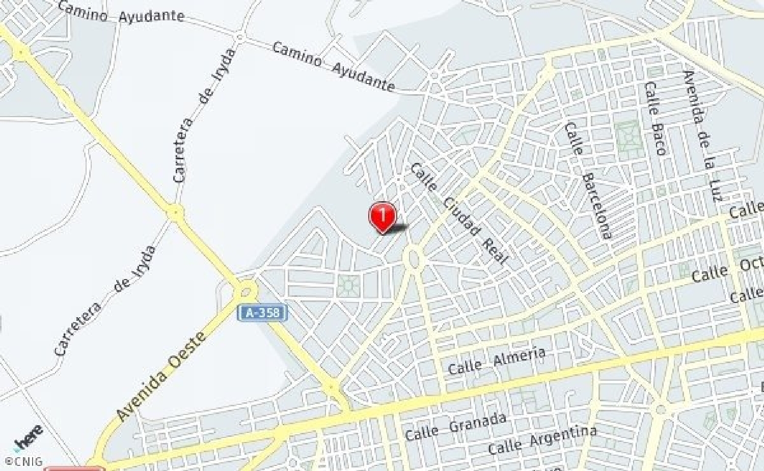  till salu tomt Paraiso Al Mar Poniente Almeriense 1