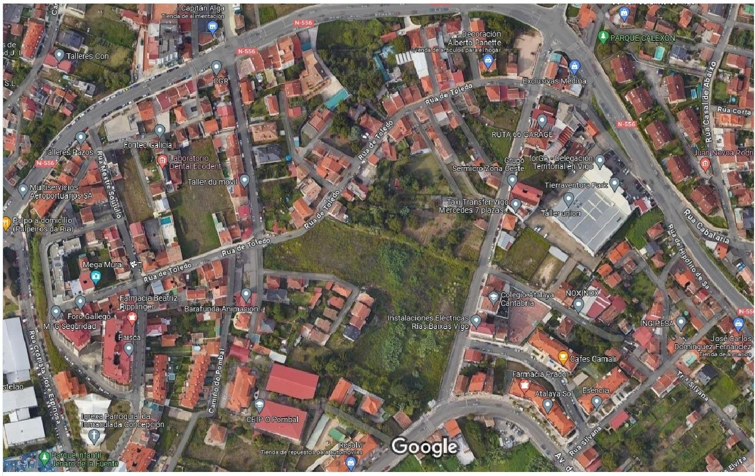  till salu tomt Pardavila Vigo 4