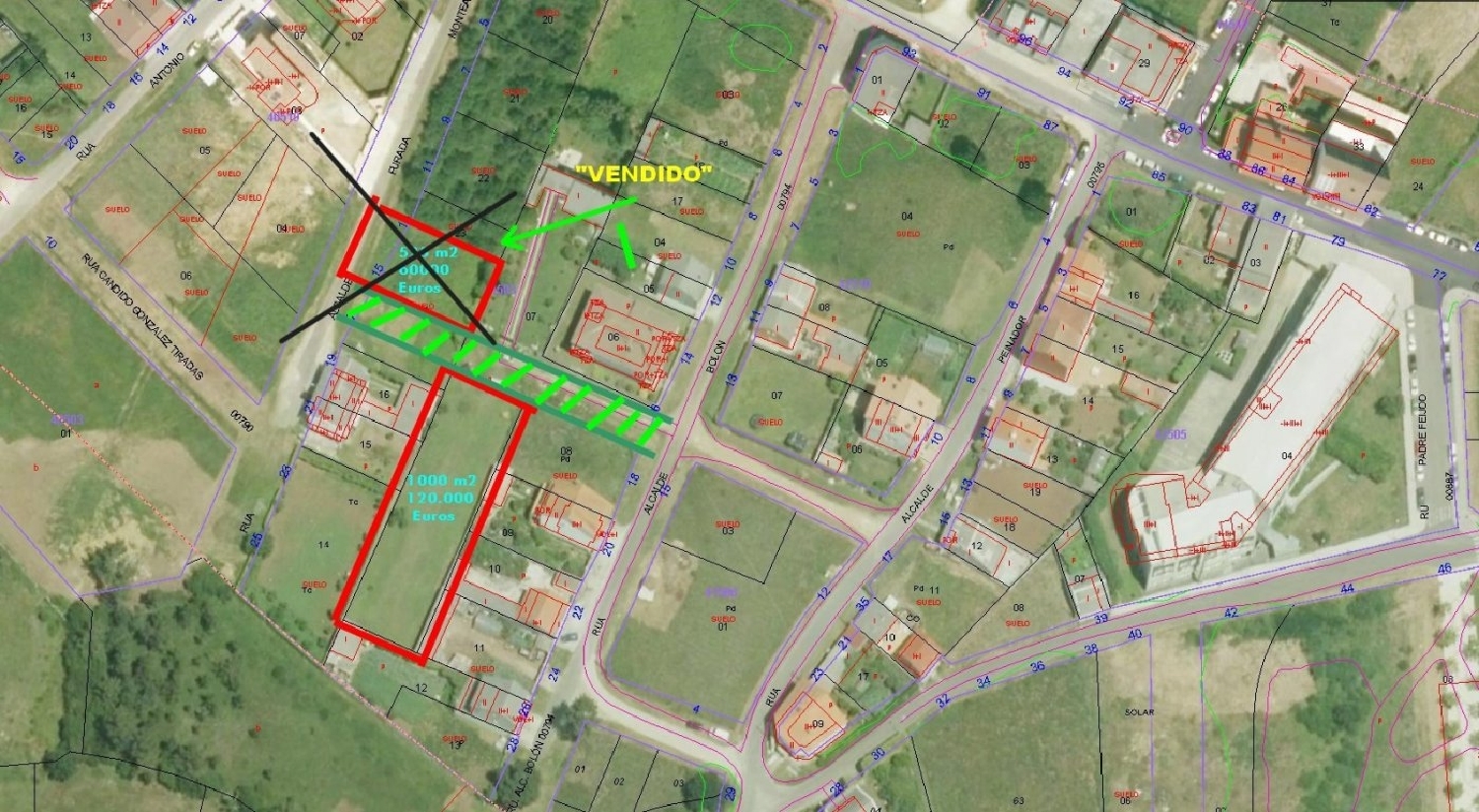  for sale plot Oza Dos Ríos Bergantiños 1