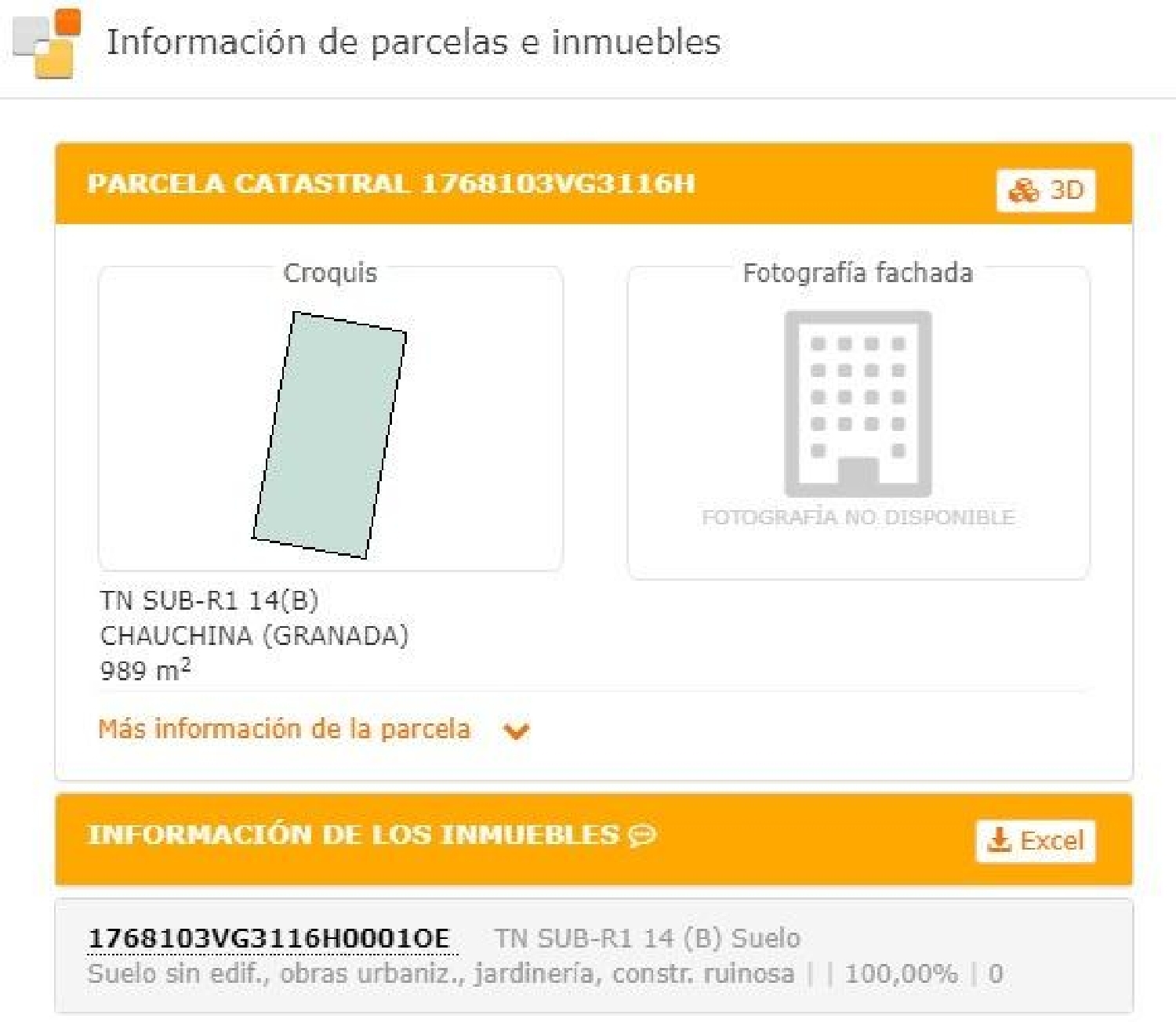  till salu tomt Pedro Ruiz Vega De Granada 4