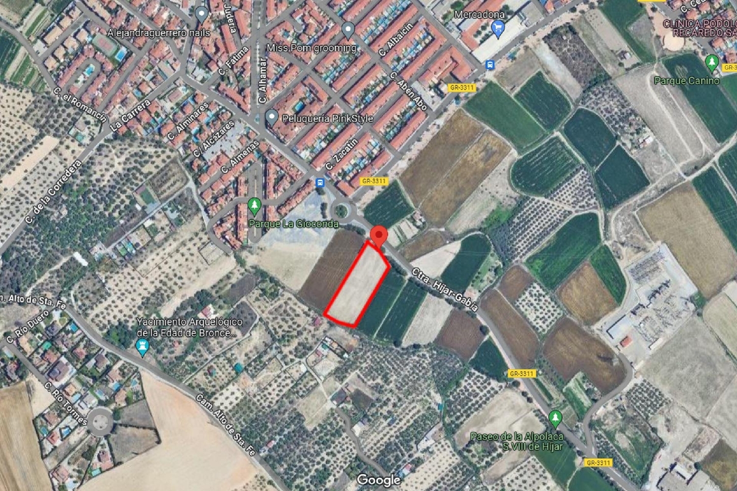  till salu tomt Gabia Chica Vega De Granada 1