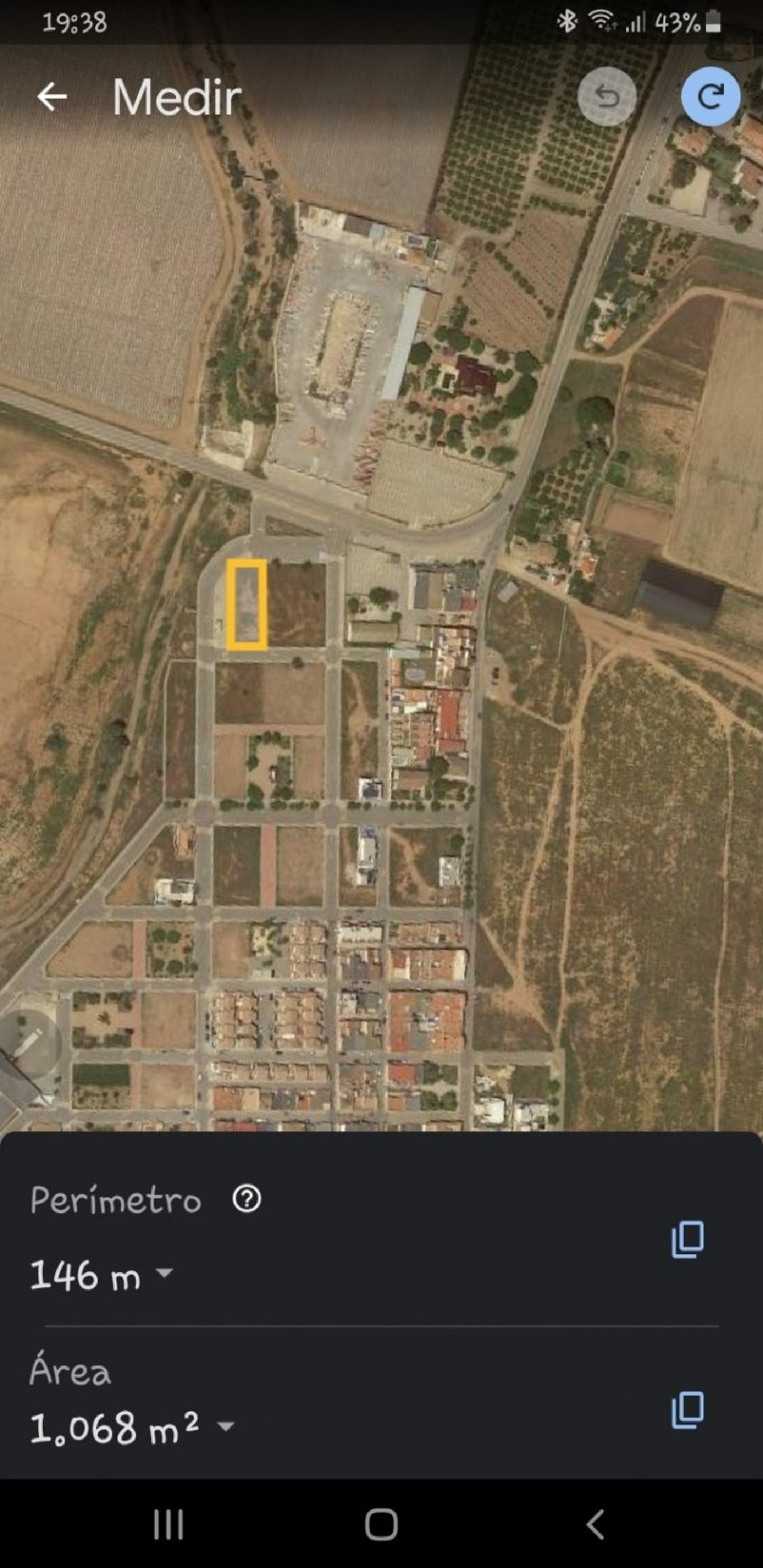 till salu tomt Playa Honda Campo De Cartagena 2