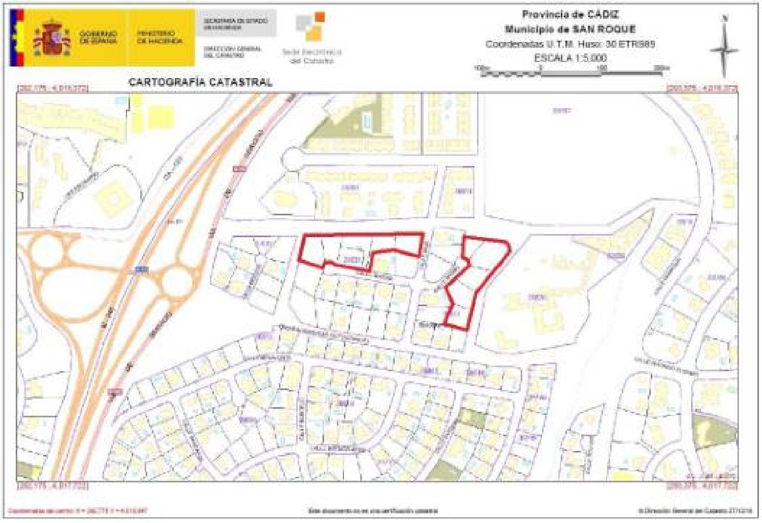 till salu tomt Sotogrande Campo De Gibraltar 3