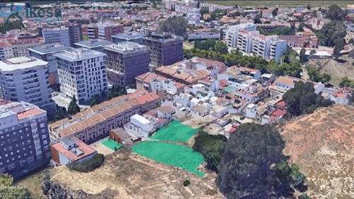 Reina Victoria-Matadero Metropolitana De Huelva tomt foto 6243310
