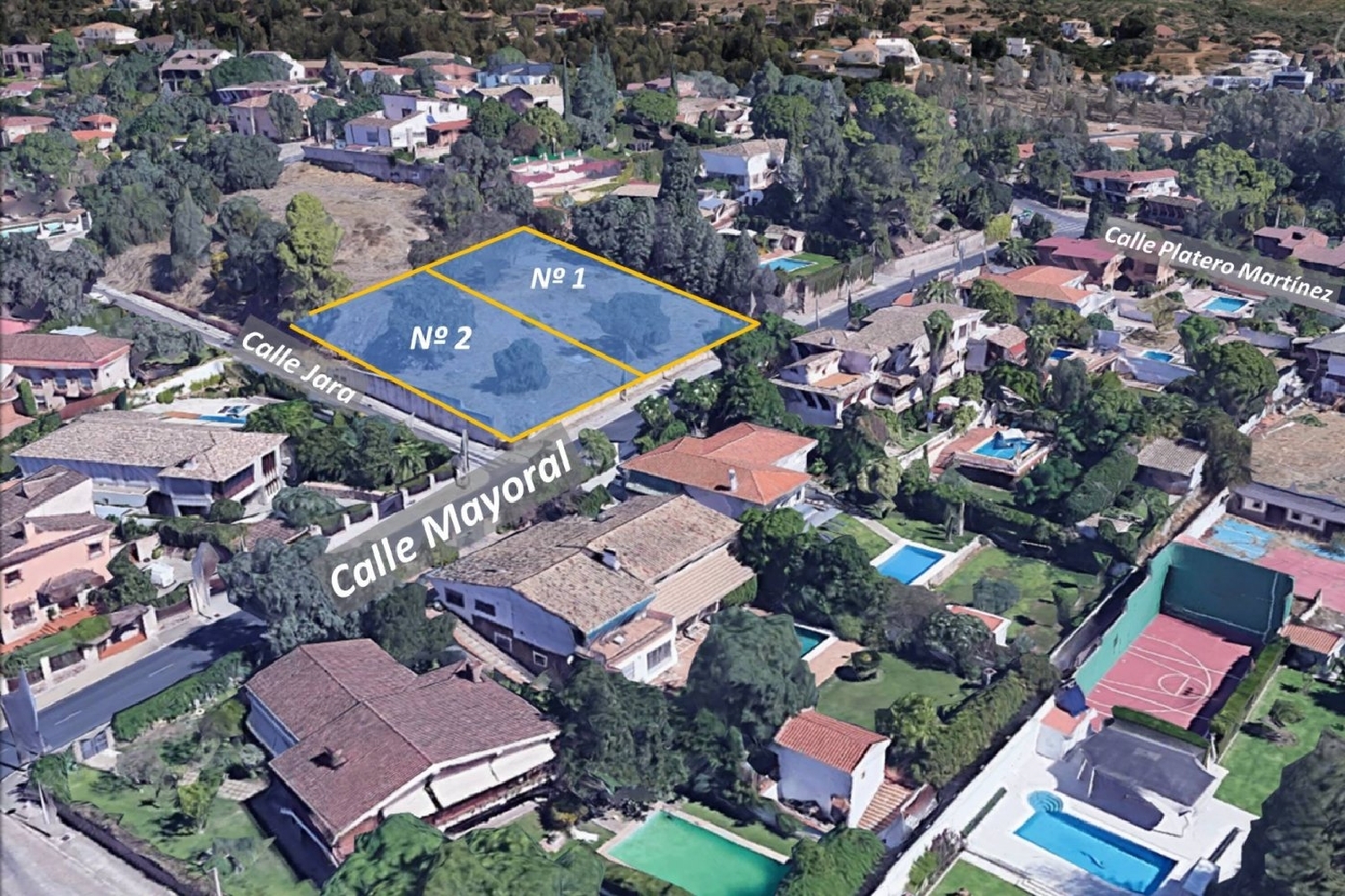 till salu tomt San Llorente Córdoba 3