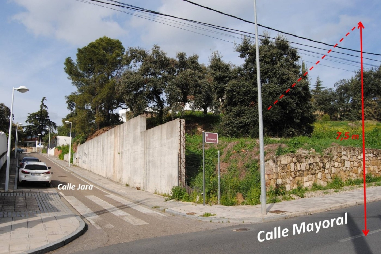 till salu tomt San Llorente Córdoba 2