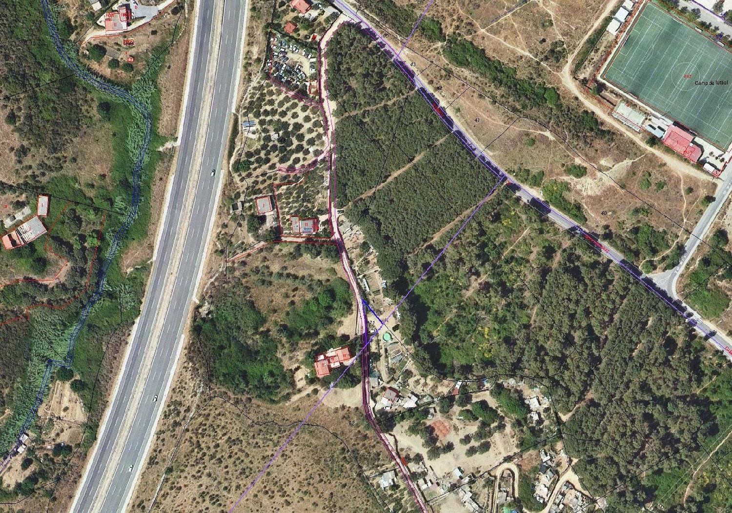 till salu tomt Santa Coloma De Cervelló Baix Llobregat 3