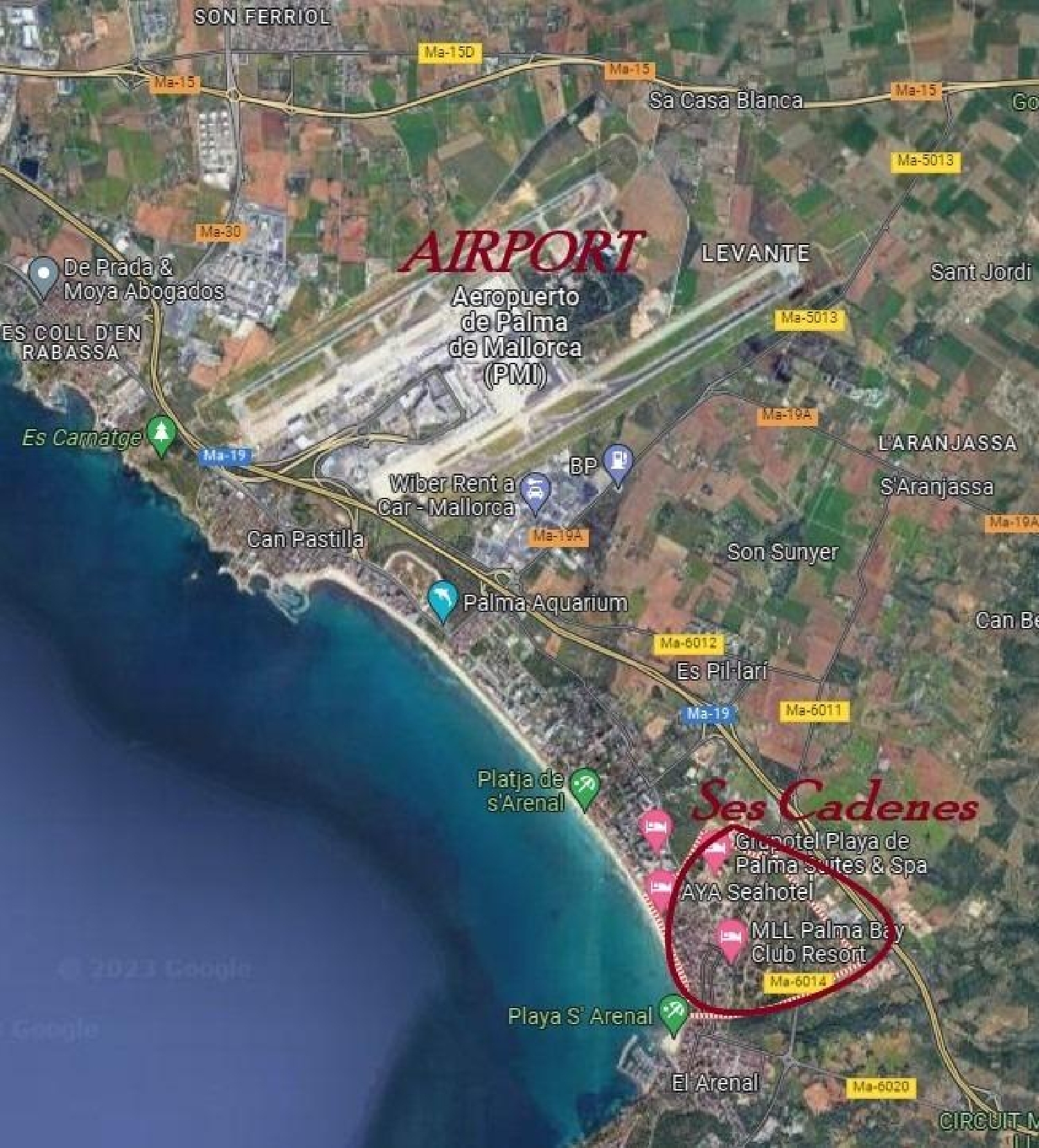  till salu tomt Ses Cadenes Palma 4