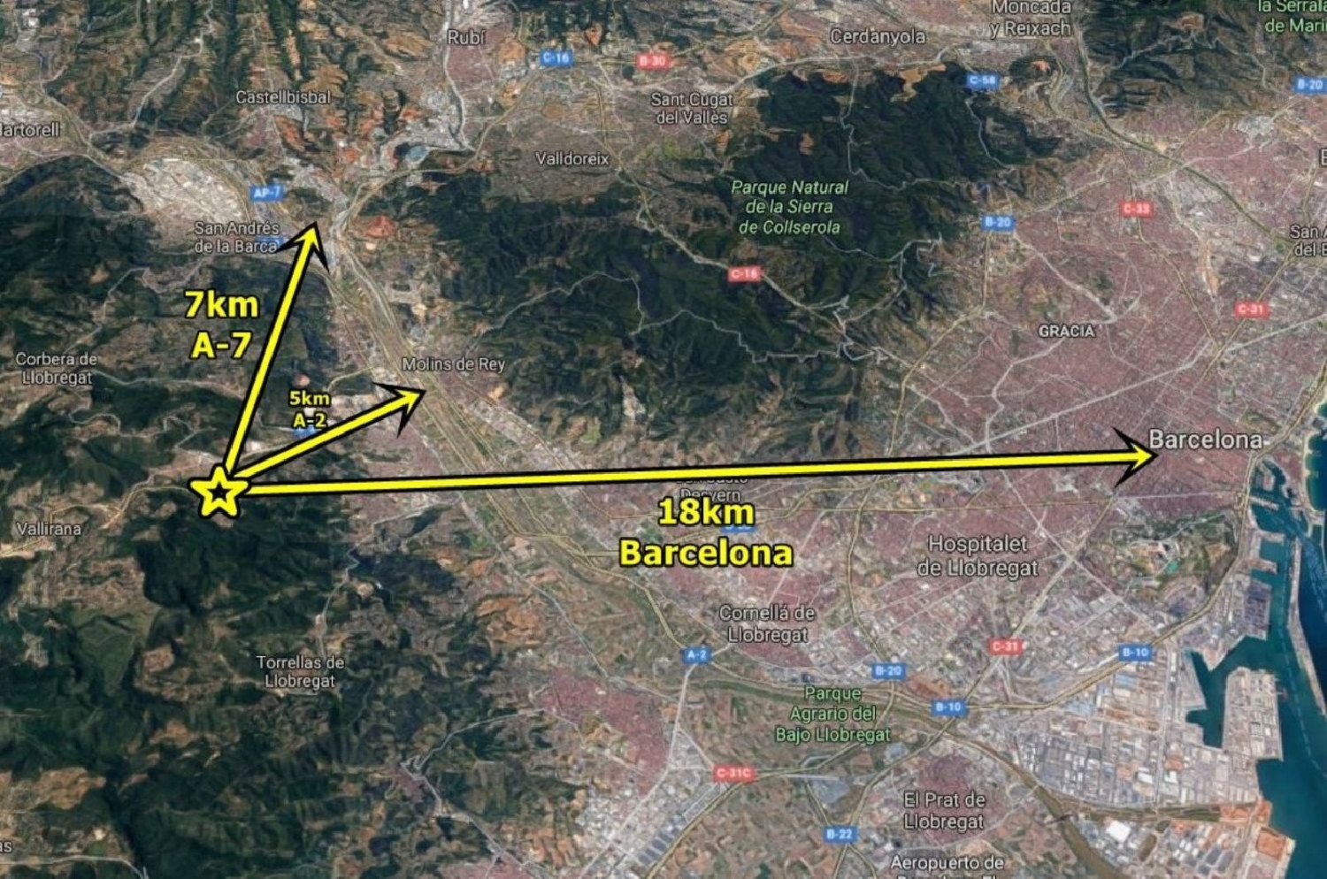  till salu tomt Torre Vileta Baix Llobregat 5