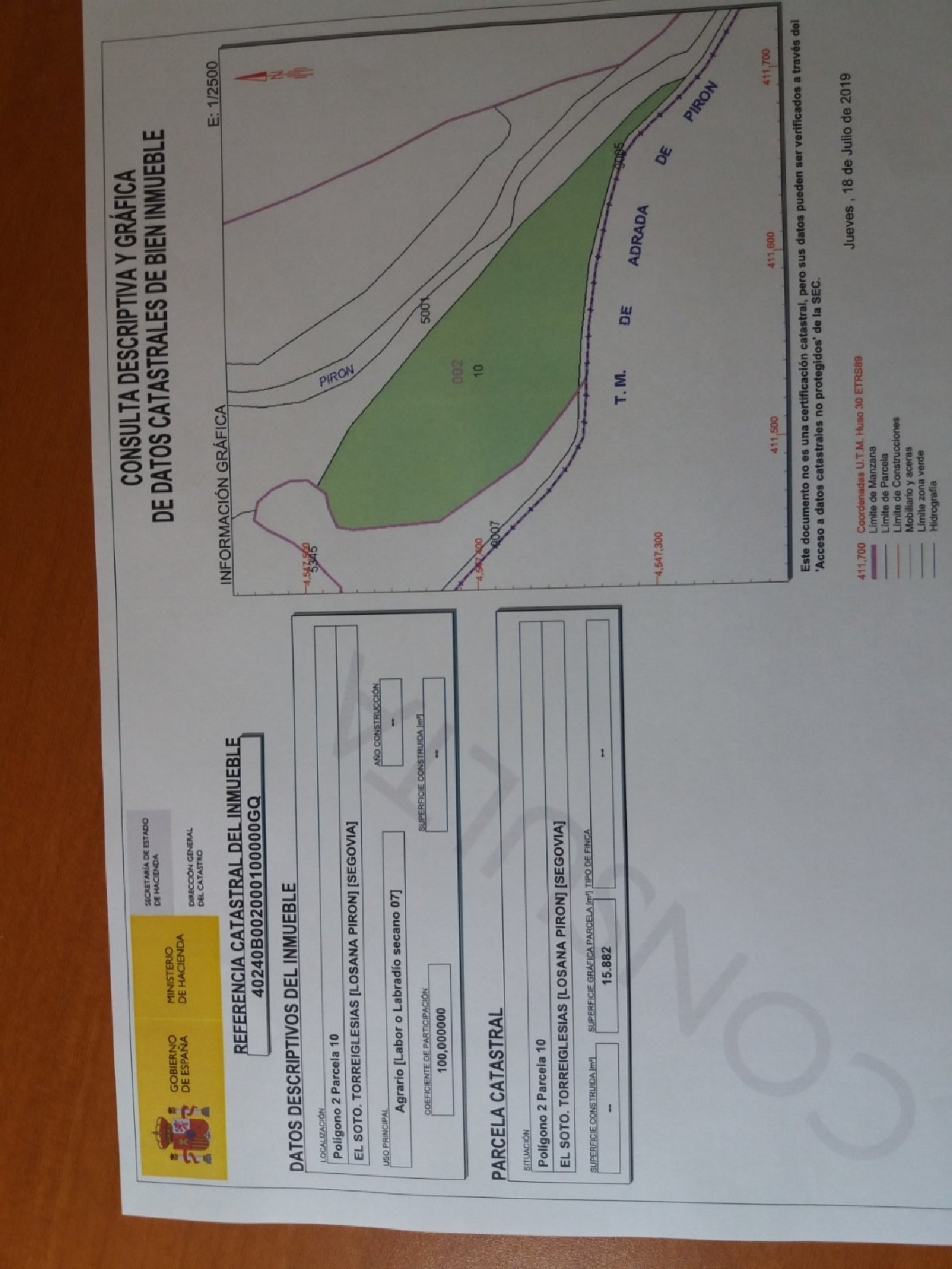 en venta terreno Torreiglesias Segovia Sur 3