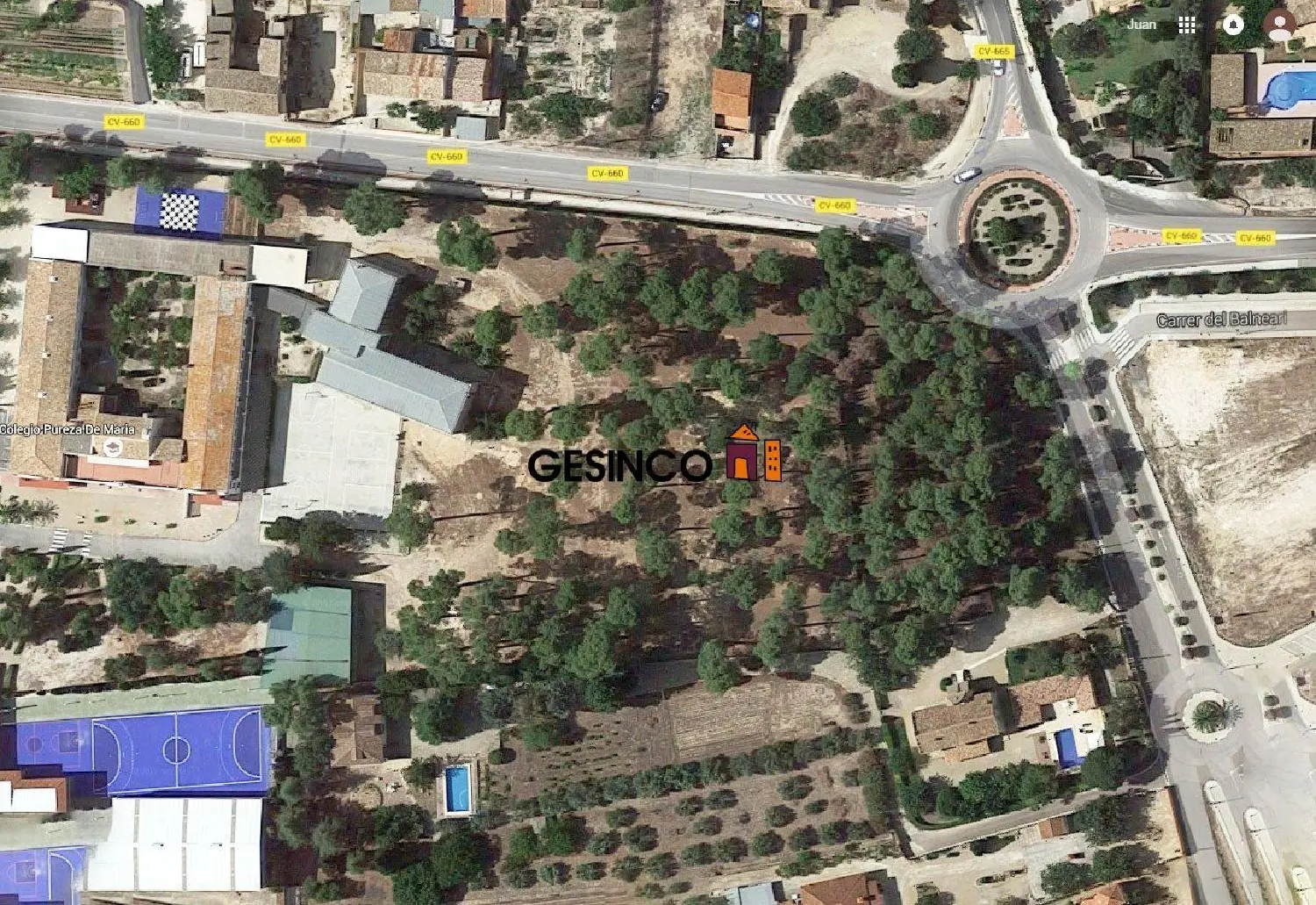 till salu tomt Urbanització D'hèlios Vall D'albaida 2