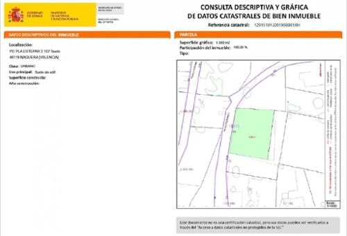 Urbanización San Miguel Camp De Túria tomt foto 6235950