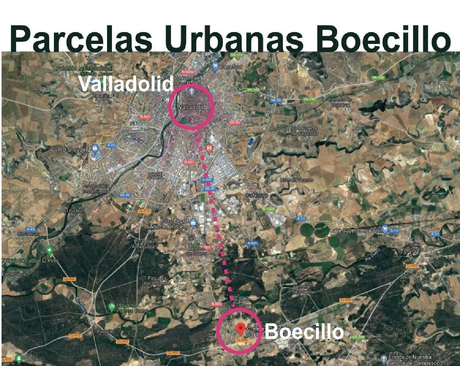  till salu tomt Urbanizacion Pago De La Barca Tierra De Pinares 3