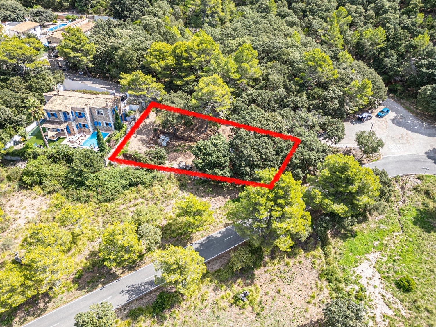  till salu tomt Valldemossa Tramuntana 1