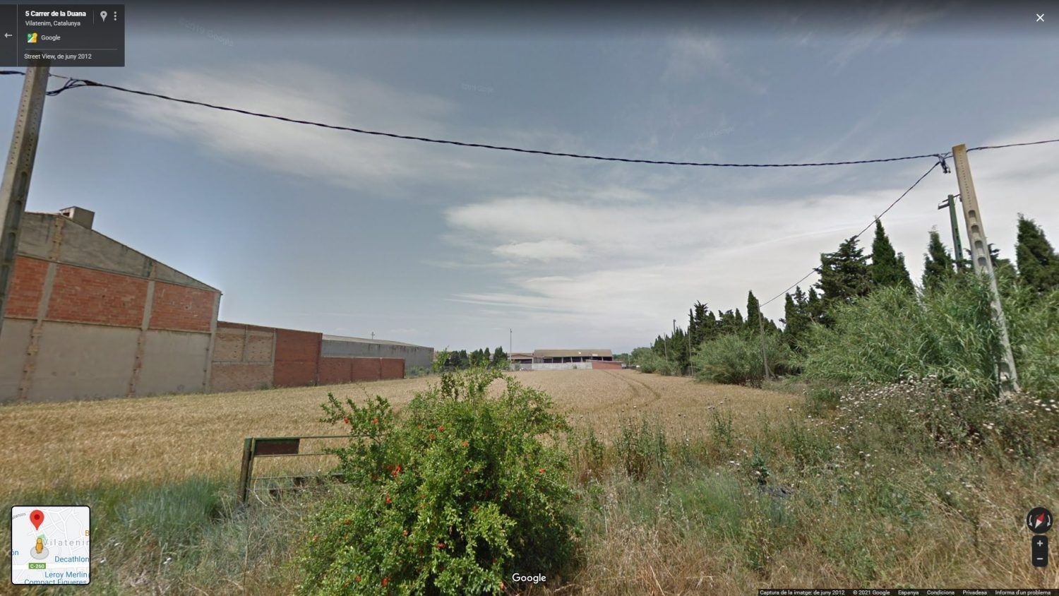  till salu tomt Vilatenim Alt Empordà 1