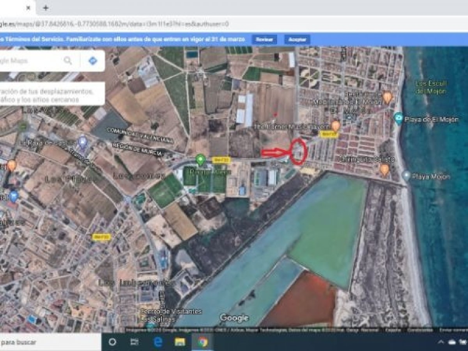  till salu tomt Villa Nanitos Mar Menor 5
