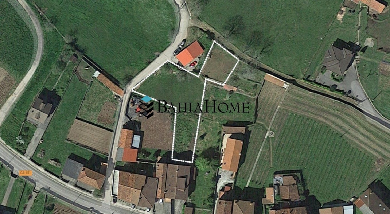  till salu tomt Villanueva Asón-Agüera 1