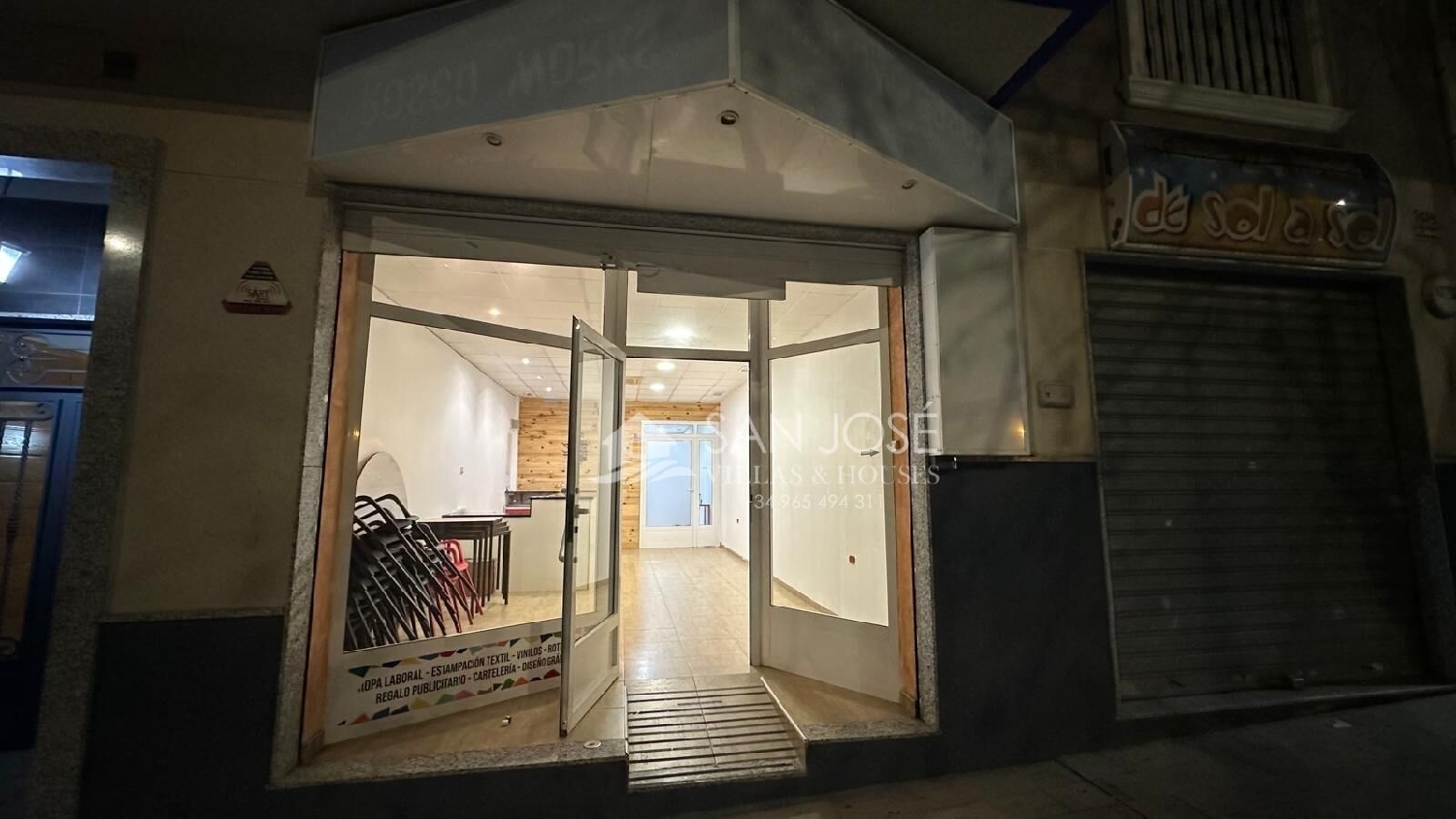  till salu lokal Aspe Vinalopó Mitjà 1