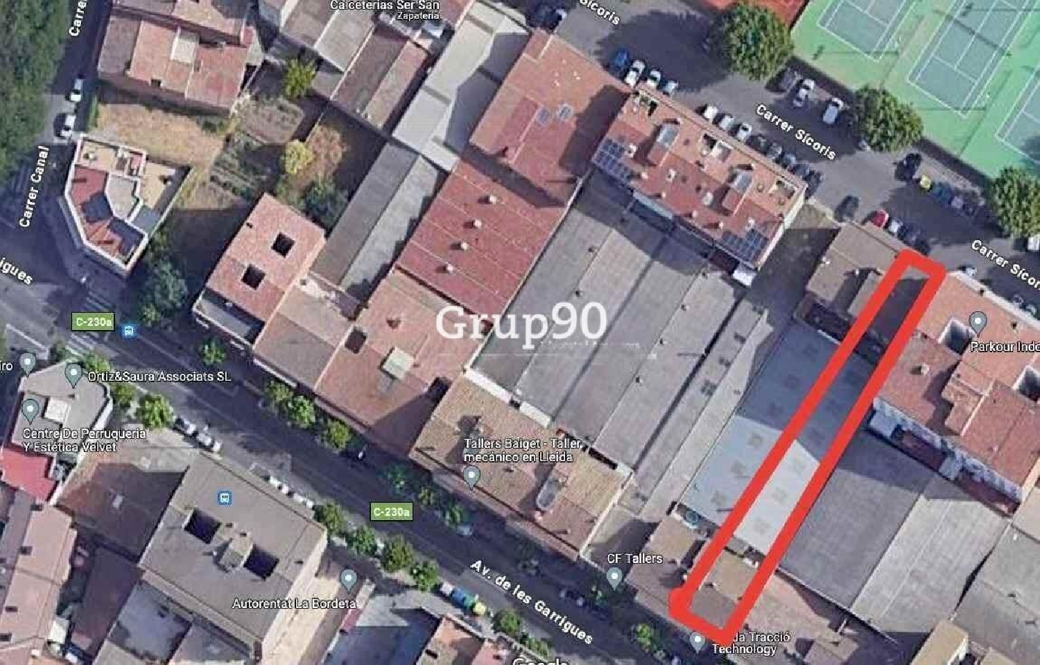  till salu lokal Capont Segrià 7