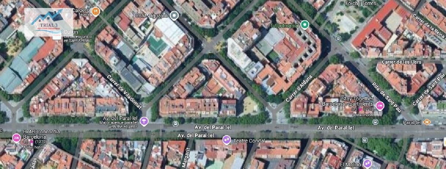  till salu lokal Eixample-Sant Antoni Barcelonès 4