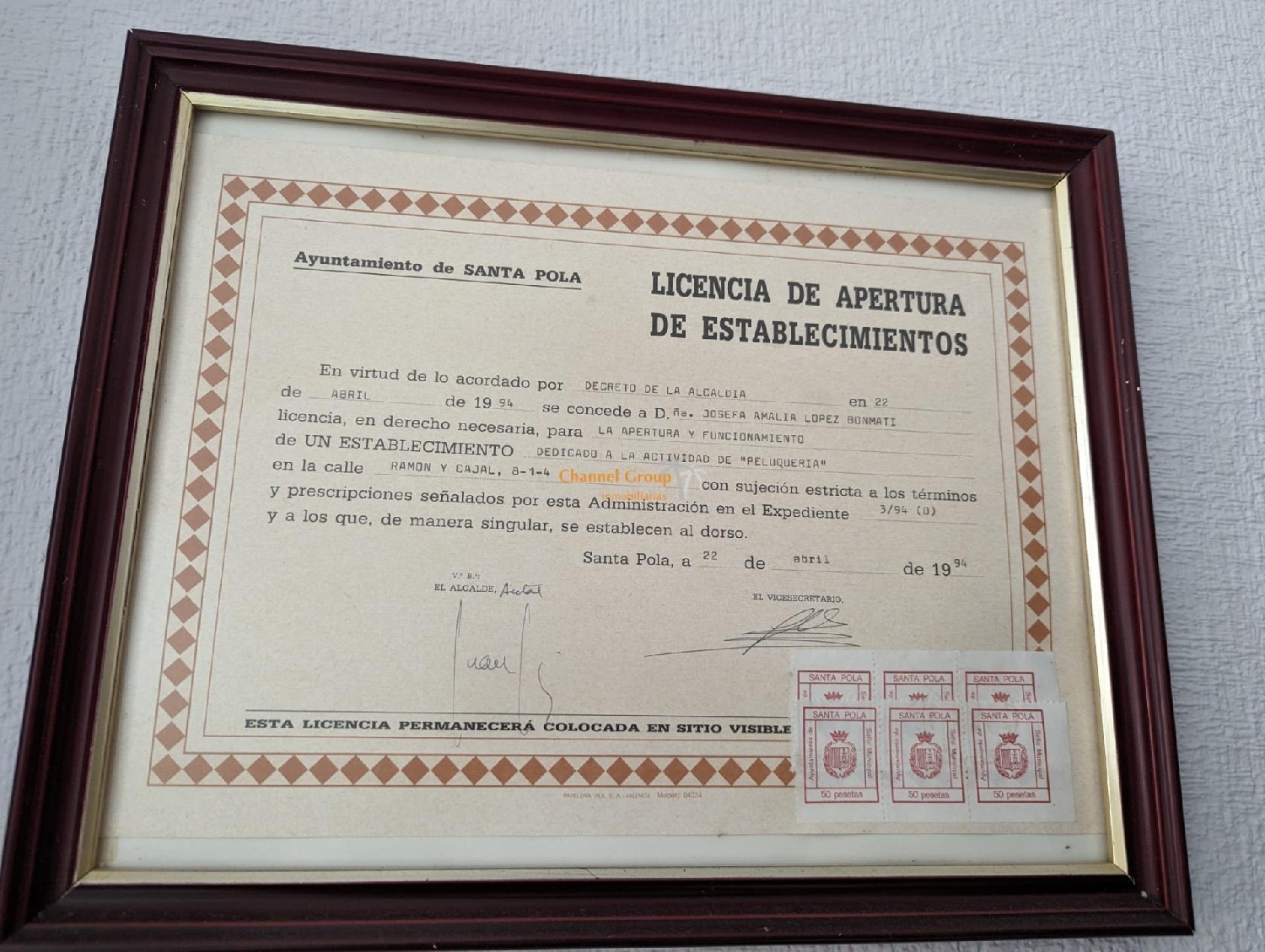 till salu lokal Isla Plana O Nueva Tabarca Alacantí 2