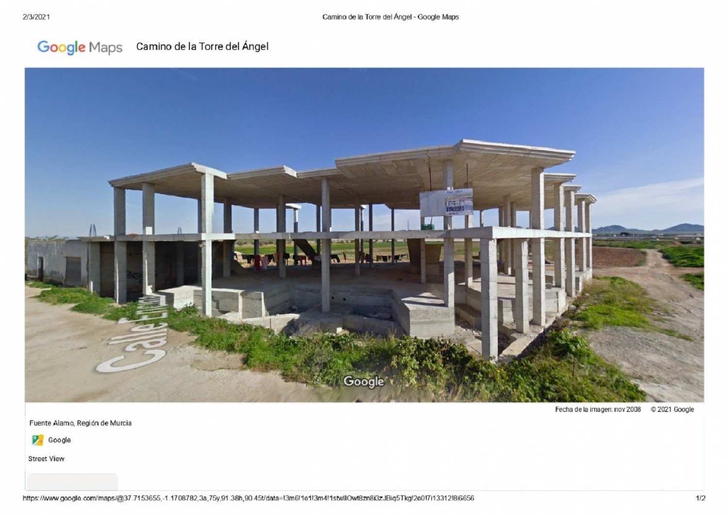 till salu lokal Los Paganes Campo De Cartagena 1