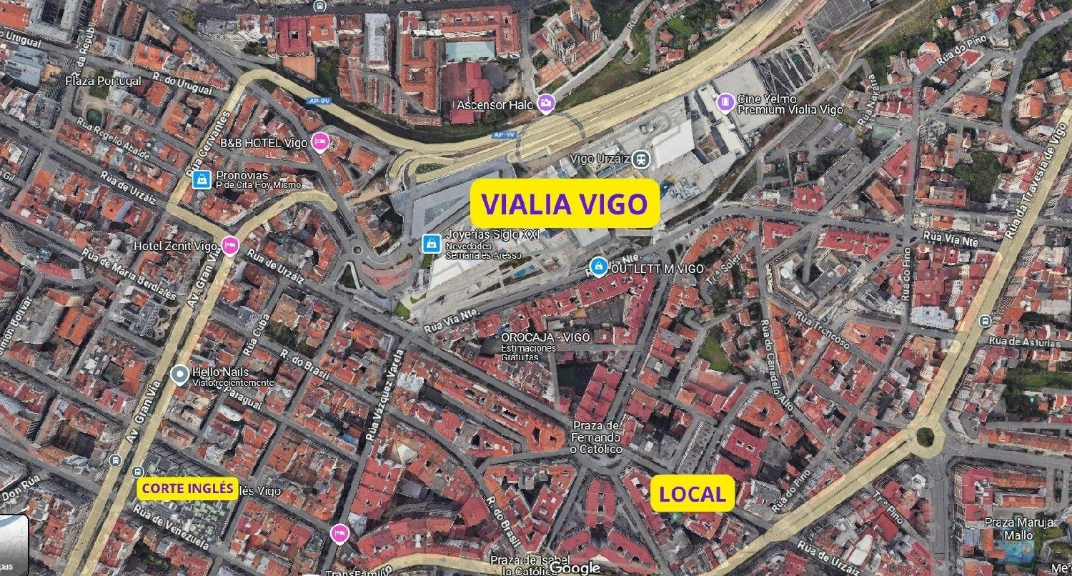  till salu lokal Salgueira Vigo 1