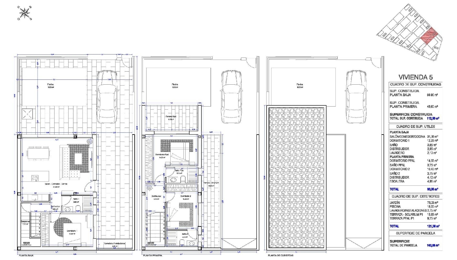  till salu parhus Barrio Del Carmen Mar Menor 6