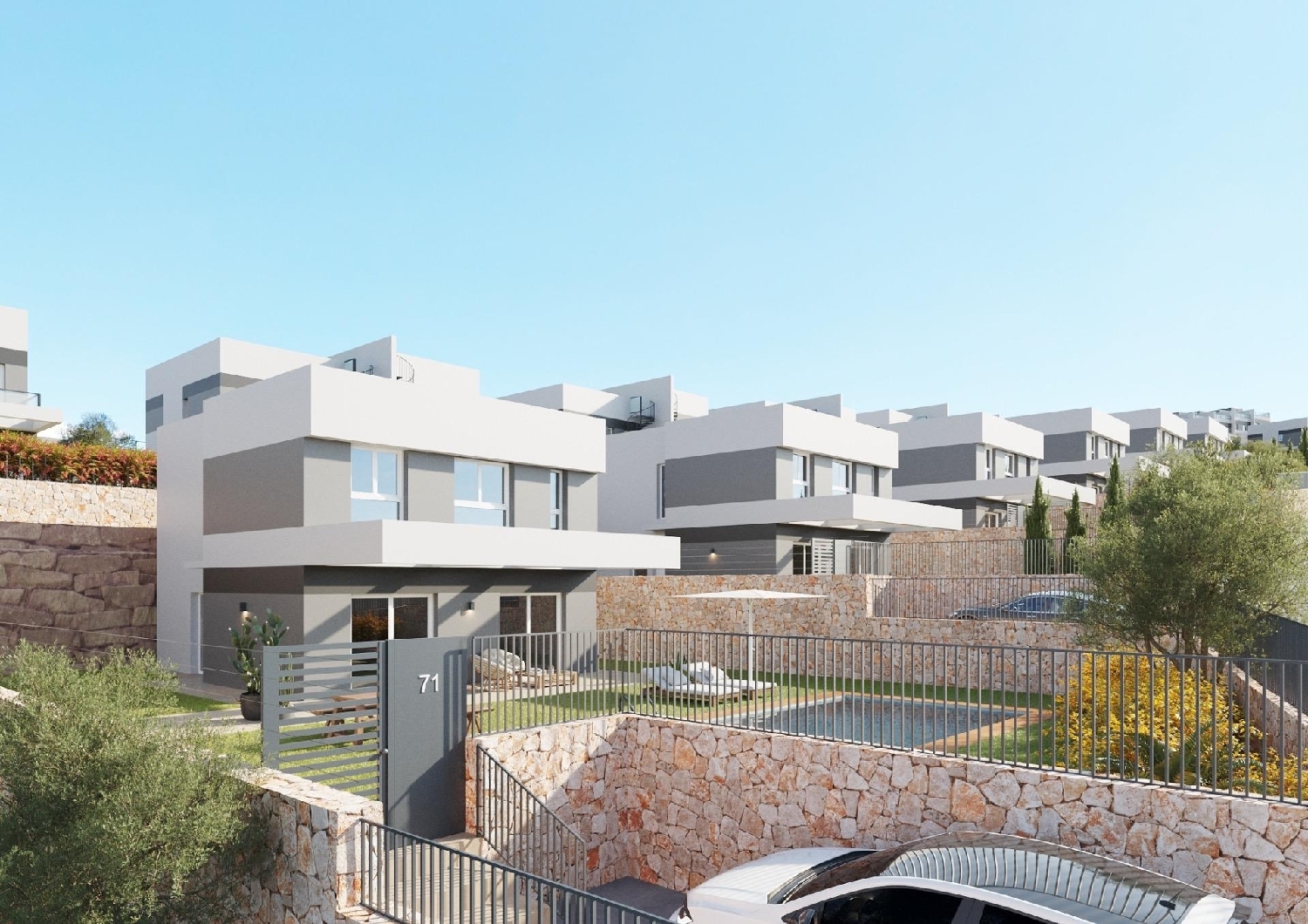  till salu parhus Finestrat Marina Baixa 8