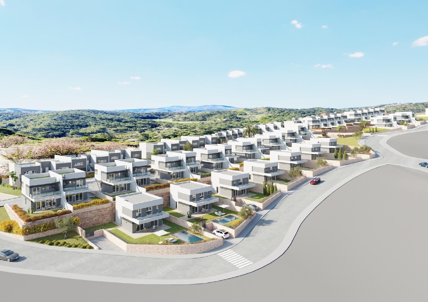till salu parhus Finestrat Marina Baixa 3