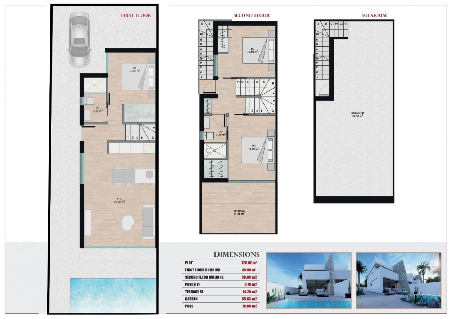  till salu parhus Los Pinos Mar Menor 5