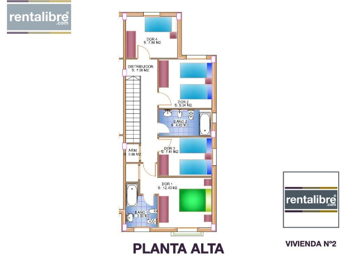  till salu parhus Villa Horacia Costa Noroeste 7