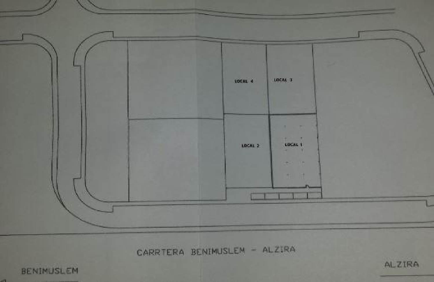 till salu butik Benimuslem Ribera Alta 2