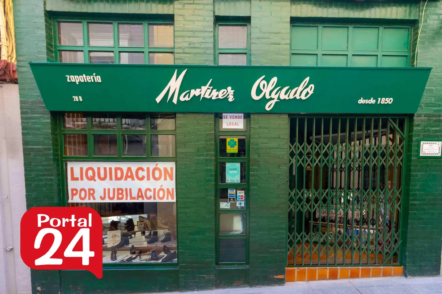  till salu butik Villarreal Olienza 1