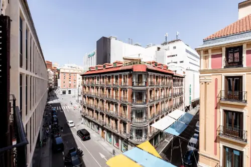 Centro-Justicia Madrid Capital enrumslägenhet foto 6209854